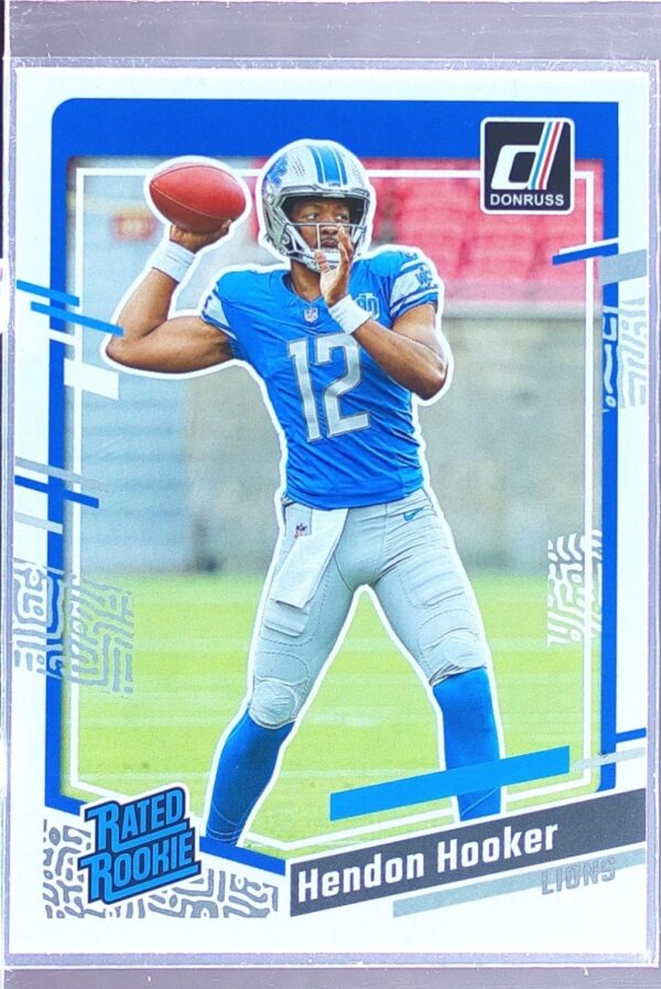 2023 Donruss Hendon Hooker RC #329 Lions