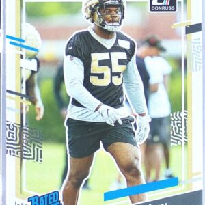 2023 Donruss Isaiah Foskey RC #373 Saints