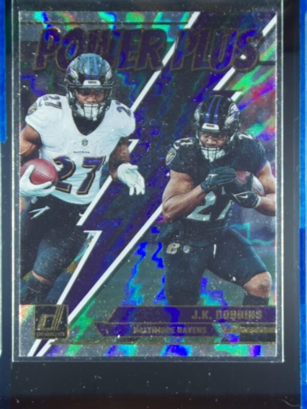 2023 Donruss J.K. Dobbins #PP-7 Ravens Power Plus