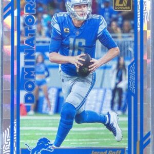 2023 Donruss Jared Goff #D-24 Lions Dominators