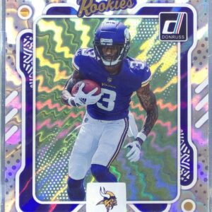 2023 Donruss Jordan Addison #10 Vikings Elite Series Rookies