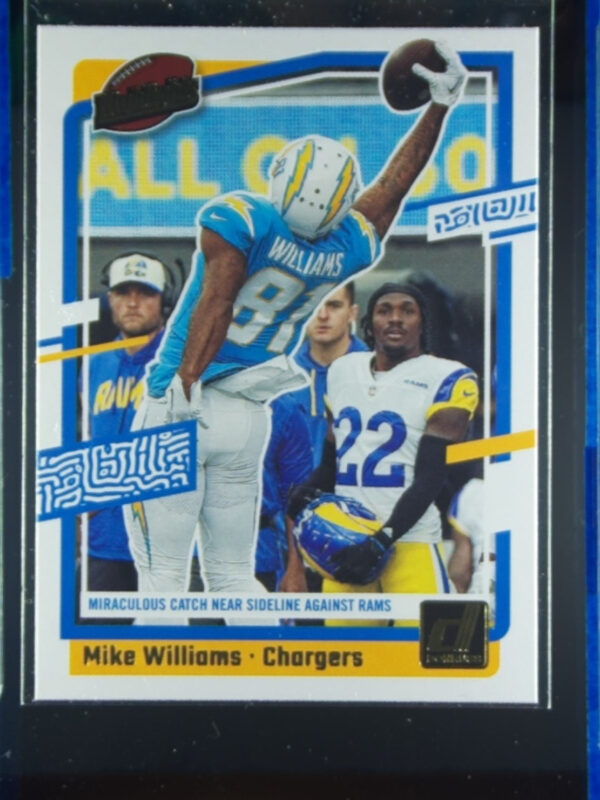 2023 Donruss Mike Williams #H-MW Chargers Highlights