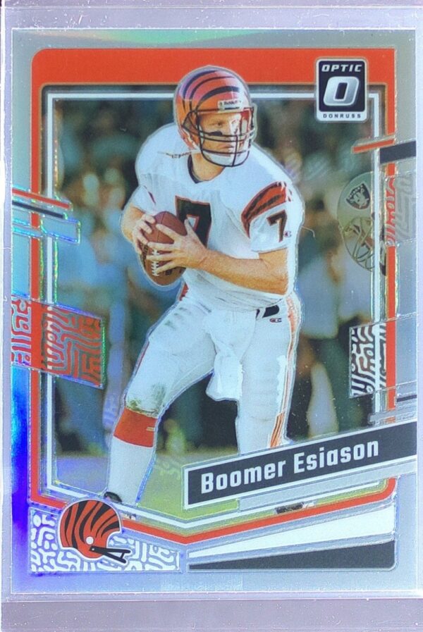 2023 Donruss Optic Boomer Esiason Holo #38 Bengals