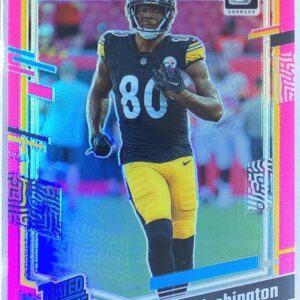 2023 Donruss Optic Darnell Washington Pink RC #286 Steelers