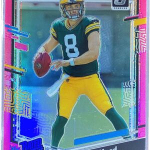2023 Donruss Optic Sean Clifford Pink RC #242 Packers
