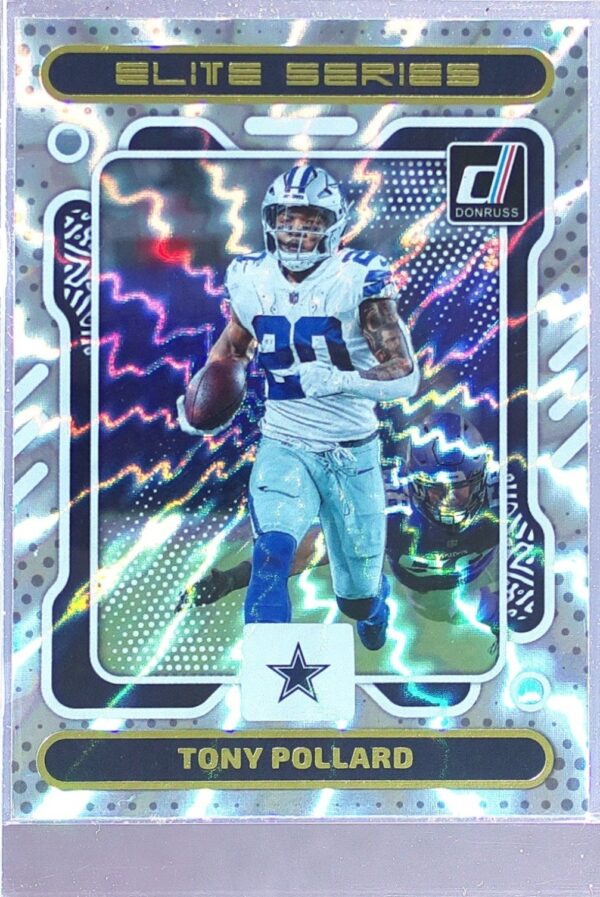 2023 Donruss Tony Pollard #ES-22 Cowboys Elite Series
