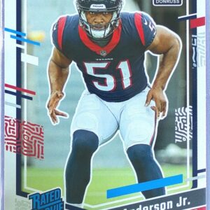 2023 Donruss Will Anderson Jr. RC #342 Texans