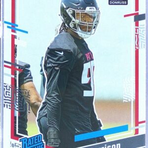 2023 Donruss Zach Harrison RC #306 Falcons