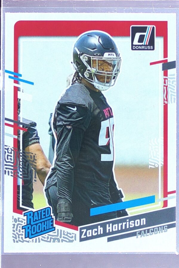 2023 Donruss Zach Harrison RC #306 Falcons