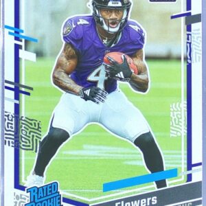 2023 Donruss Zay Flowers RC #307 Ravens