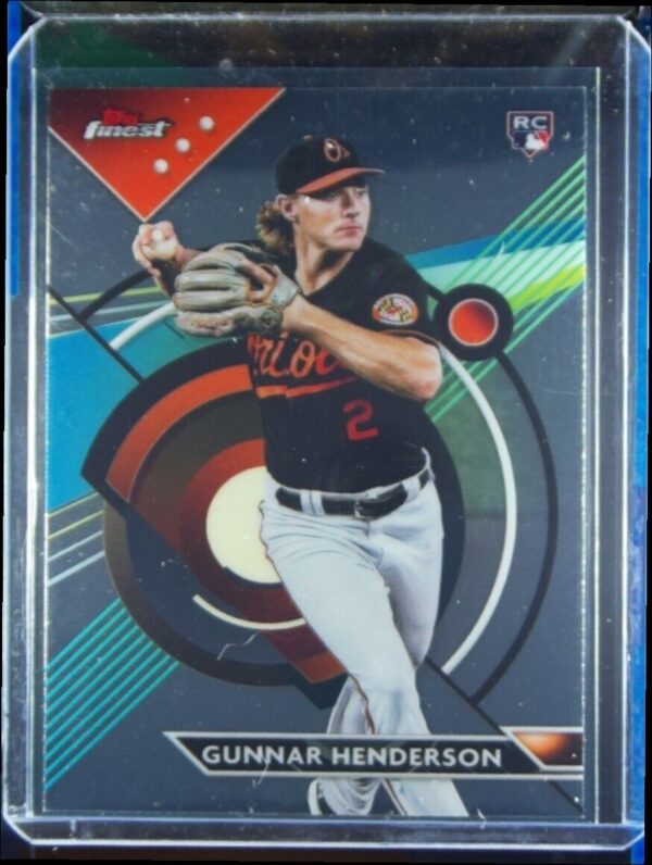 2023 Finest Gunnar Henderson Refractor #100 Orioles