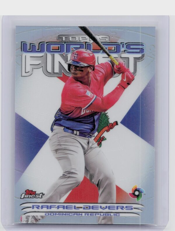 2023 Finest Rafael Devers #2000-12 Republic 2000 Topps Finest World's Finest