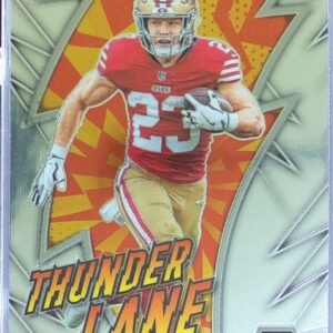 2023 Mosaic Christian McCaffrey #TL-CMC 49ers Thunder Lane