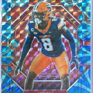2023 Mosaic Garrett Williams Reactive Blue Mosaic #321 Cardinals
