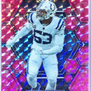 2023 Mosaic Shaquille Leonard Camo Pink Mosaic #97 Colts