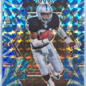 2023 Mosaic Tim Brown Reactive Blue Mosaic #125 Raiders