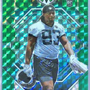 2023 Mosaic Tyler Lacy Green Mosaic #370 Jaguars