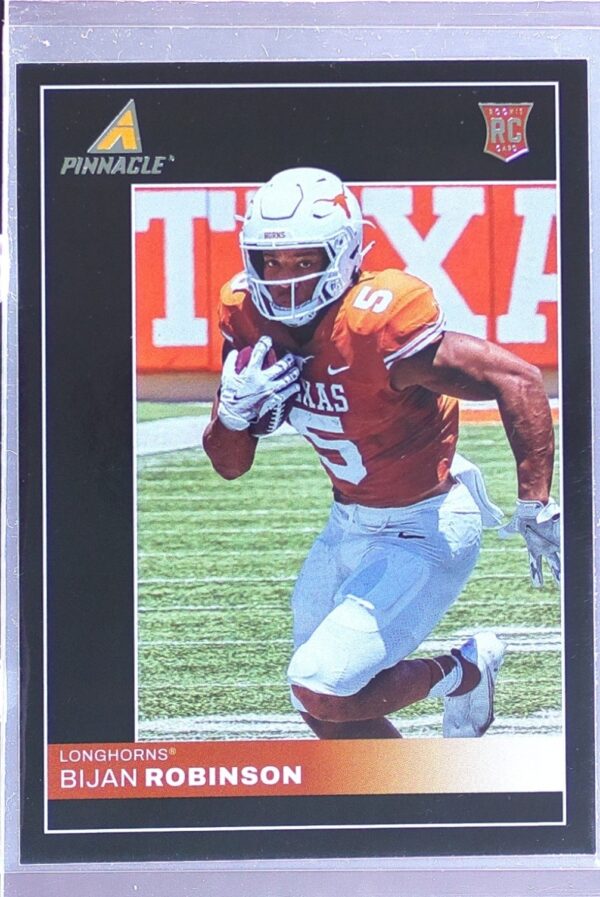 2023 Panini Chronicles Draft Picks Bijan Robinson RC #11 Longhorns Pinnacle