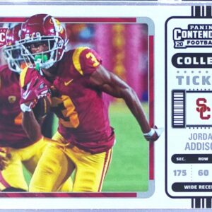 2023 Panini Chronicles Draft Picks Jordan Addison #14 Trojans Contenders College