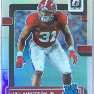 2023 Panini Chronicles Draft Picks Will Anderson Jr. RC #3 Tide Donruss Optic