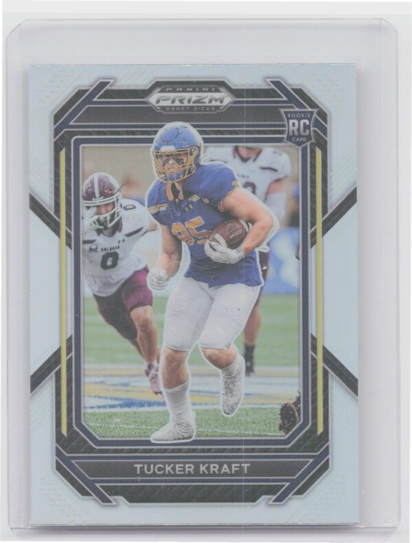 2023 Panini Prizm Draft Picks Tucker Kraft Prizms Silver #159 Jackrabbits