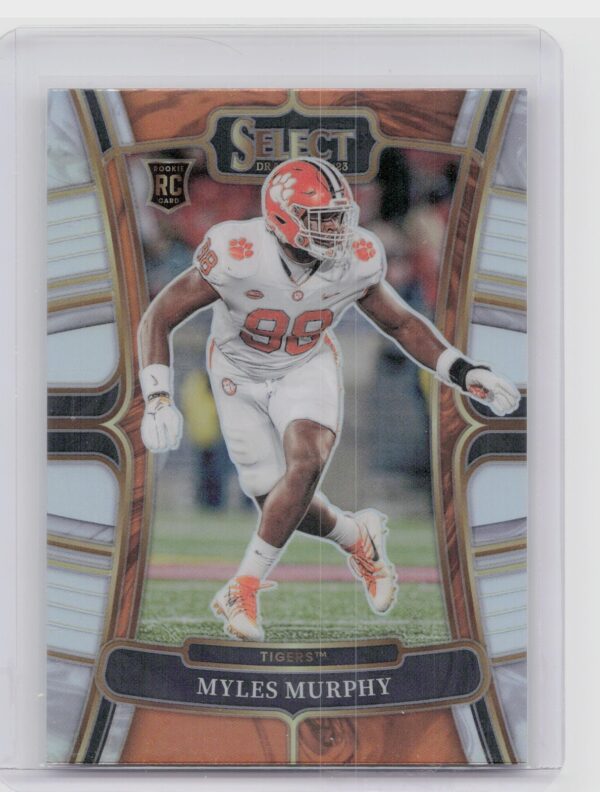 2023 Panini Select Draft Picks Myles Murphy Silver Prizm #11 Tigers