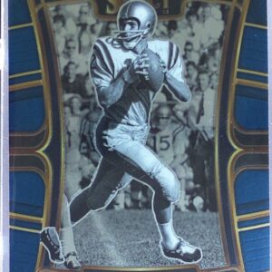 2023 Panini Select Draft Picks Roger Staubach Blue Retail #85 Midshipmen