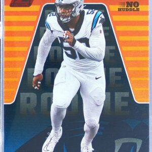2023 Panini Zenith DJ Johnson No Huddle RC #134 Panthers