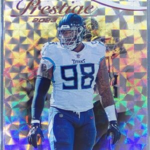 2023 Prestige Jeffery Simmons Xtra Points Hyper #287 Titans