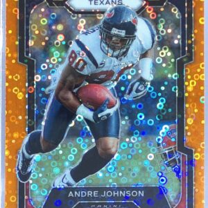 2023 Prizm Andre Johnson Orange Disco #121 Texans