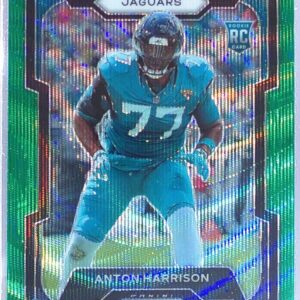 2023 Prizm Anton Harrison Green Wave RC #347 Jaguars