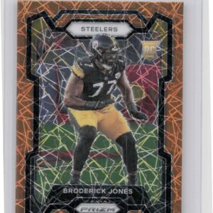 2023 Prizm Broderick Jones Lazer #385 Steelers