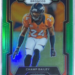 2023 Prizm Champ Bailey Green #91 Broncos