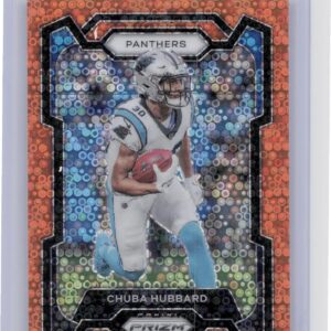 2023 Prizm Chuba Hubbard Disco #40 Panthers