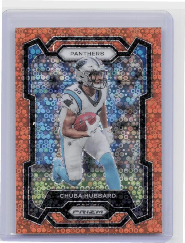 2023 Prizm Chuba Hubbard Disco #40 Panthers