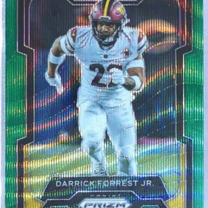 2023 Prizm Darrick Forrest Jr. Green Wave #296 Commanders