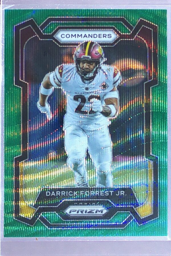 2023 Prizm Darrick Forrest Jr. Green Wave #296 Commanders