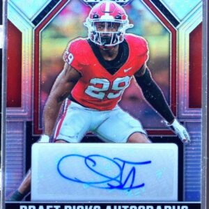 2023 Prizm Draft Picks Christopher Smith Auto #DPA-CHS Bulldogs Draft Picks Auto