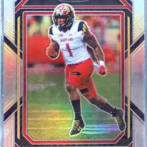 2023 Prizm Draft Picks DJ Moore Prizms Silver #32 Terrapins