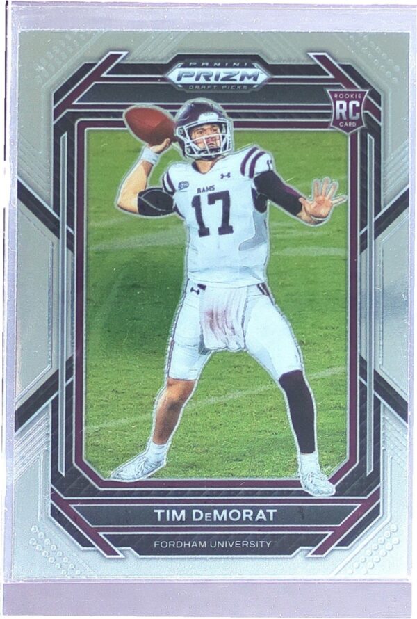 2023 Prizm Draft Picks Tim DeMorat RC #114 Rams