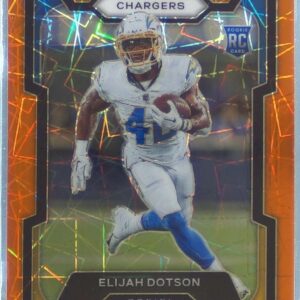 2023 Prizm Elijah Dotson Lazer RC #352 Chargers