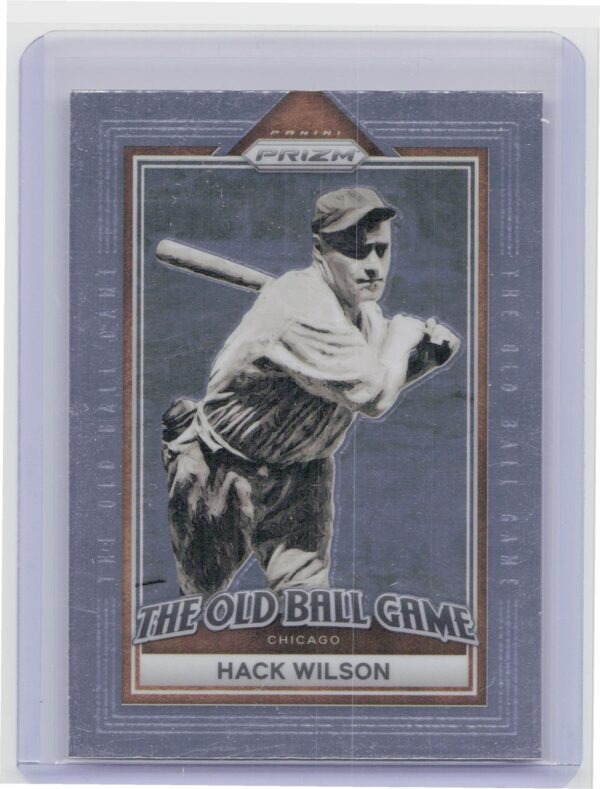 2023 Prizm Hack Wilson #OBG16 Cubs The Old Ball Game
