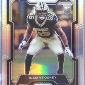 2023 Prizm Isaiah Foskey Silver RC #373 Saints