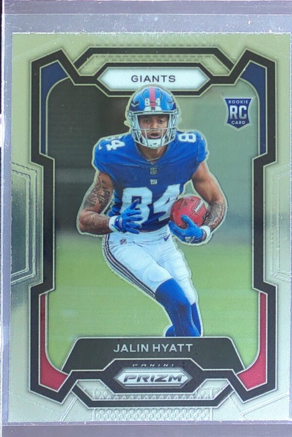 2023 Prizm Jalin Hyatt RC #378 Giants