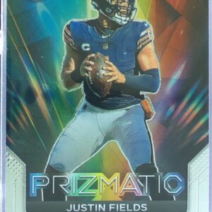 2023 Prizm Justin Fields #3 Bears Prizmatic
