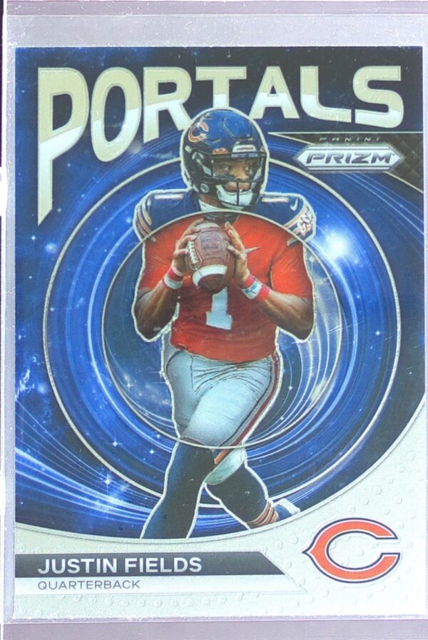 2023 Prizm Justin Fields #PO-7 Buckeyes Portals