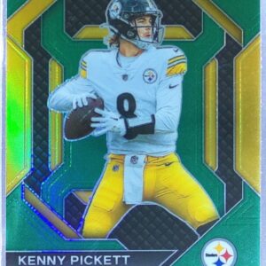 2023 Prizm Kenny Pickett #H-5 Steelers Emergent Prizms Green