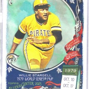 2023 Topps Allen & Ginter Willie Stargell #SS-47 Pirates Spotless Spans