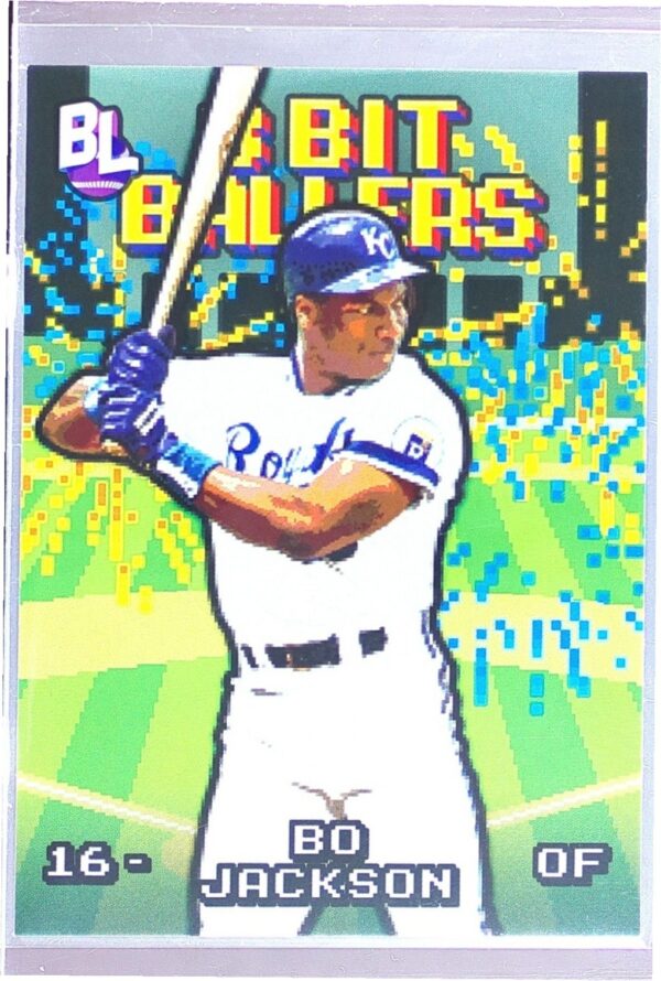 2023 Topps Big League Bo Jackson #8B-18 Royals 8 Bit Ballers