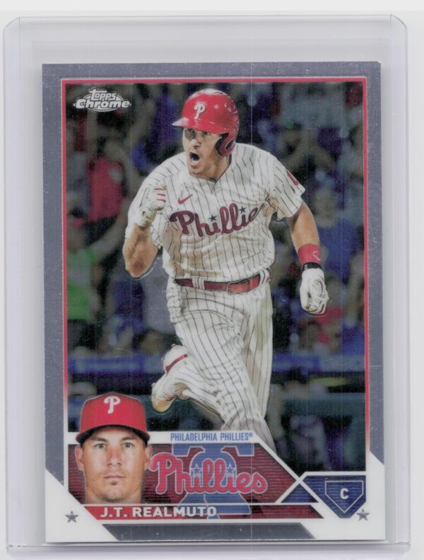 2023 Topps Chrome J.T. Realmuto #30 Phillies